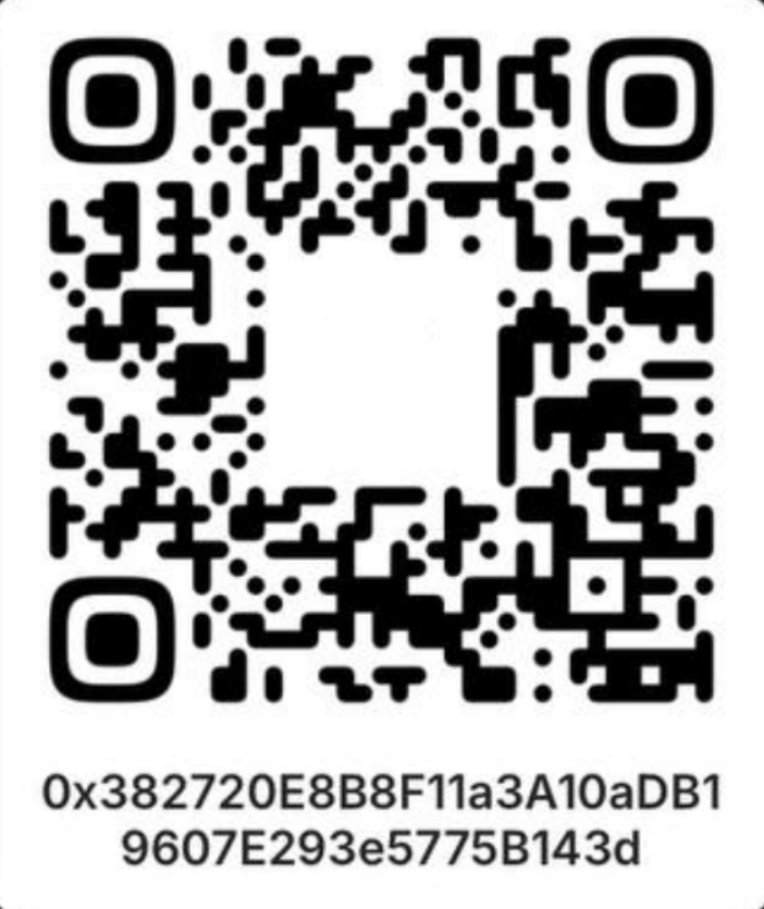 Deposit wallet QR code